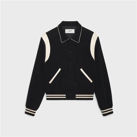 celine teddy jacket black|teddy lined corduroy jacket.